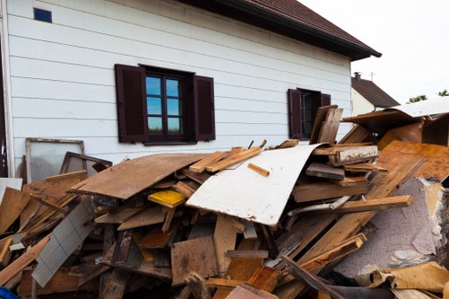 Efficient home clearance process in action