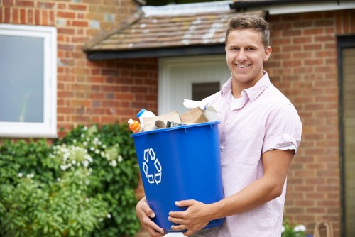 Eco-friendly office clearance process in Hillingdon