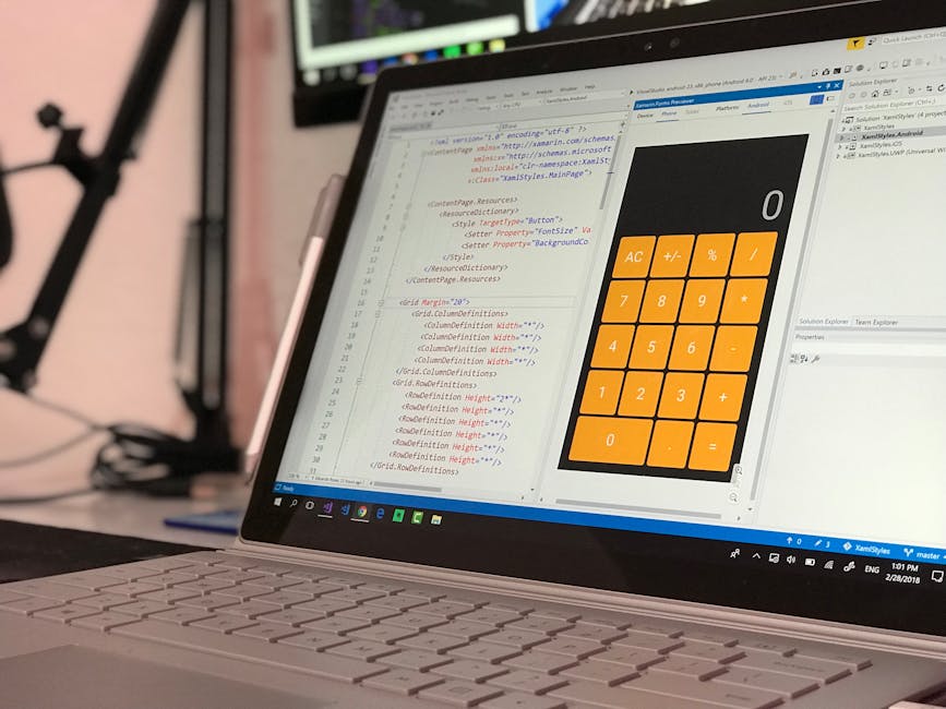 A close-up of a computer screen displaying a section of HTML code with multicolored syntax highlighting, including tags like <code> and <button> along with a visible phrase that reads 'Sig